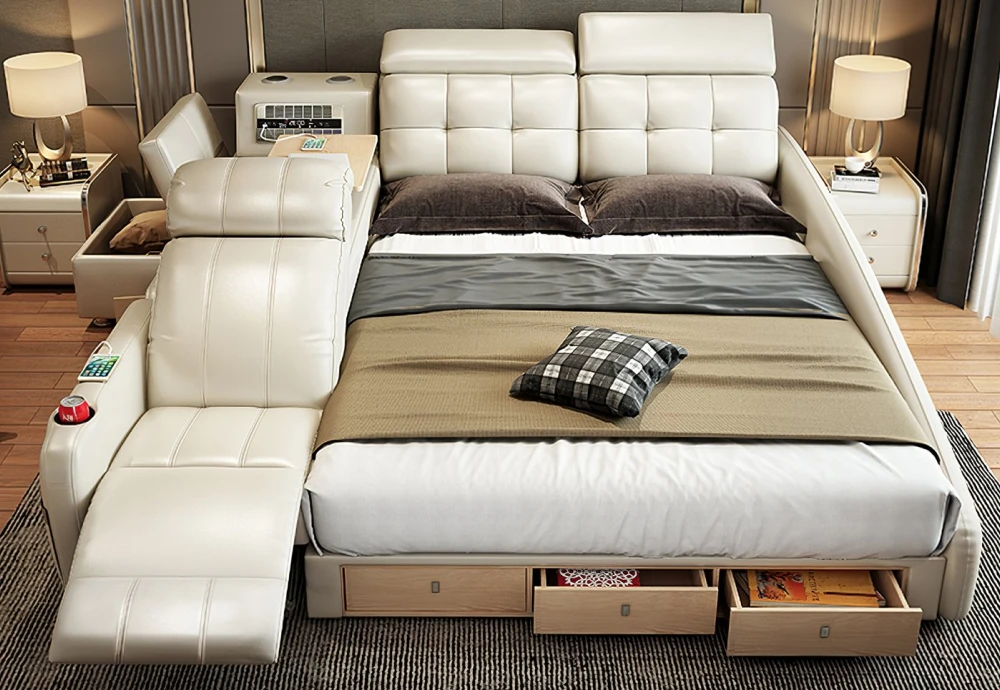 smart queen bed